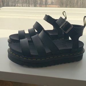 perfect condition doc martin blaire sandals nwot